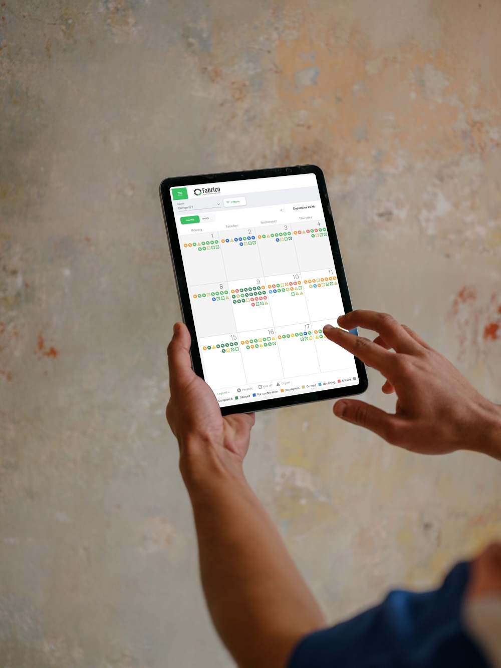 fabrico cmms mobile tablet