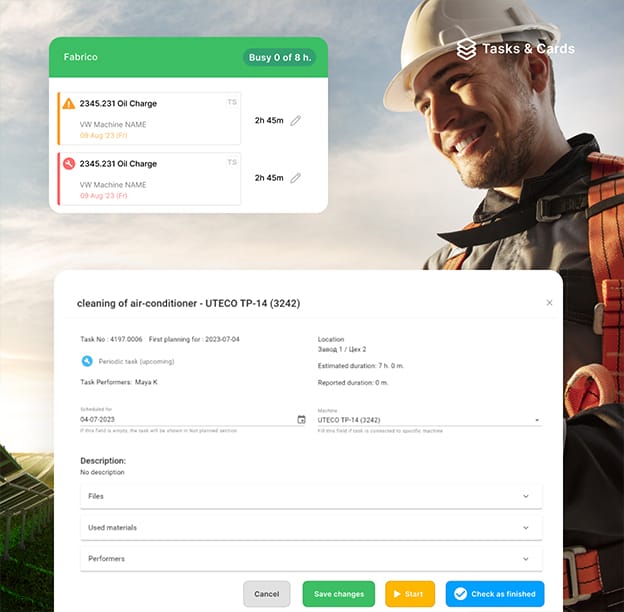 Each team member can monitor their tasks